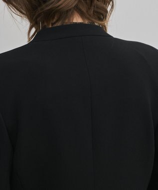 GRACE CONTINENTAL トリアセノーカラージャケット ブラック