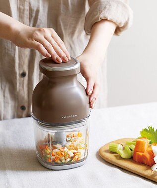 YAMATO テーブル＆キッチン 【レコルト】コードレスカプセルカッターボンヌ  モカブラウン  RCP-7(BR) ブラウン