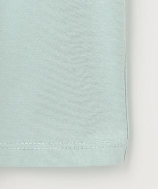 ANY SIS 【UVケア】プレーティングジャージー タックスリーブ カットソー ミント