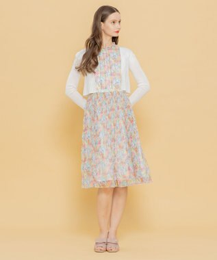 TOCCA 【洗える！】AJISAI ボレロ アイボリー系