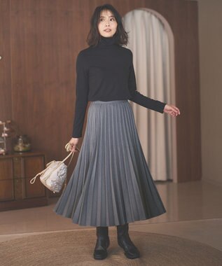 ANY キルティングドロストショルダーバッグ サンドベージュ