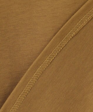 ANY L 【洗濯機可】シルケットスムースタックスリーブプルオーバー キャメル