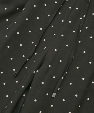 earth music&ecology リラックスドットパンツ Black