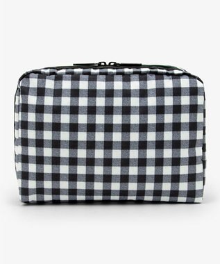 LeSportsac EXTRA LARGE RECTANGULAR COSMETIC/クラシカルギンガムACC クラシカルギンガムACC