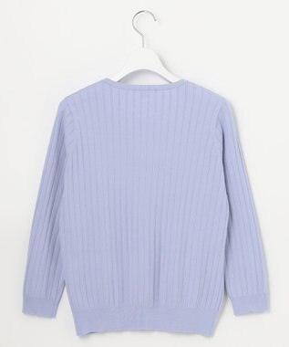 J.PRESS LADIES 【洗える】PRINCESS Vネック ニット サックスブルー系