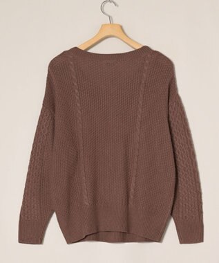 ONWARD Reuse Park 【any FAM】ニット秋冬 ブラウン