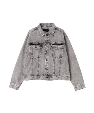 CRAFT STANDARD BOUTIQUE ハイブリーチケミカル加工デニムジャケット Black
