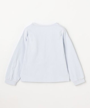 ANY KIDS 【Strawberry Collection】アートプリント 長袖Tシャツ サックスブルー