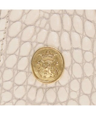 A.D.M.J. 【牛革】クロコ型押しサイドバックルトート25cm(ショルダーストラップ付) AV