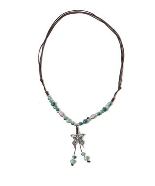 WEGO Lバタフライビーズネックレス 柄3