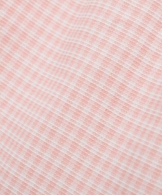 Maison de FLEUR ギンガムダブルリボンギャザートートバッグ Salmon Pink