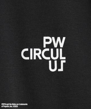 PW CIRCULUS 〈Pepsiコラボ〉【UNISEX】Pepsi 9-LOGO モックネックT ブラック系