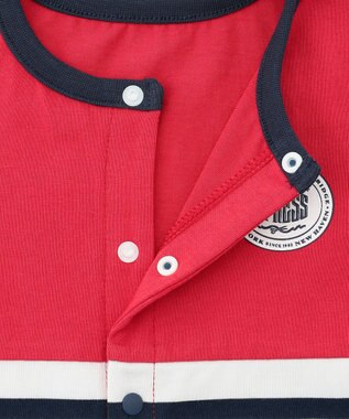 J.PRESS KIDS 【BOX付き】【70㎝】ロンパース&蝶ネクタイスタイ セット レッド系1