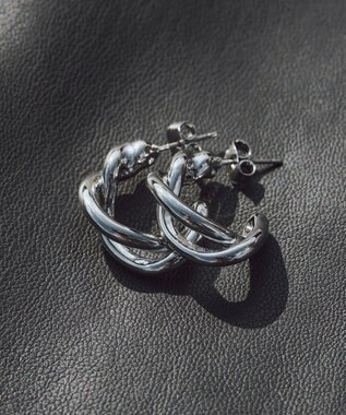 Tiaclasse ツイストピアス シルバー