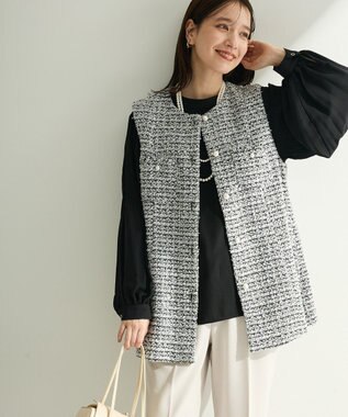 Green Parks Ｏ．ツィードペプラムベスト