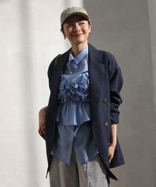 Green Parks オーバージャケット Navy