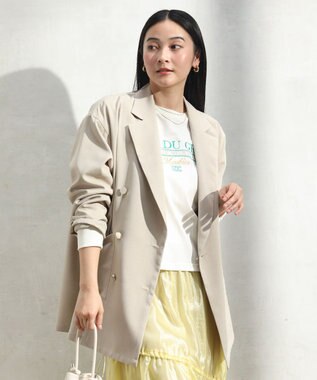 Green Parks オーバージャケット Gray