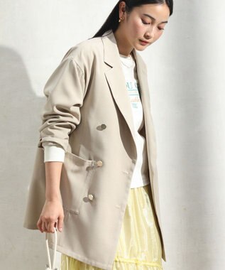 Green Parks オーバージャケット Gray