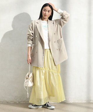 Green Parks オーバージャケット Gray