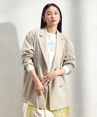 Green Parks オーバージャケット Gray