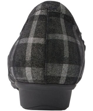 ASICS WALKING ペダラ レディース 2.0cm ヒール ブラック系