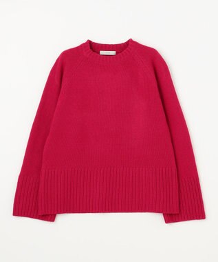 ANY 【6色展開】ラムウールラグランスリーブニット ピンク
