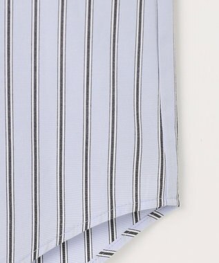 組曲 コットンシャーティング ベーシックシャツ サックスブルー系1