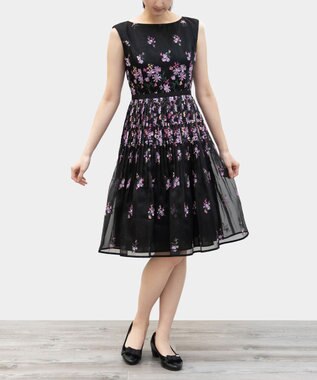 TOCCA 【キャンセル分販売！】【洗える】FRAGRANCE OF FLOWERS ドレス ブラック系