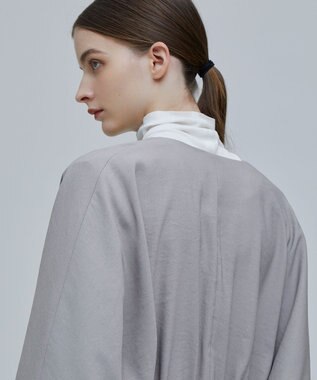 BEIGE， MARIE / ノーカラージャケット Taupe