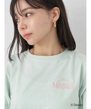 earth music&ecology リトル・マーメイド / プリントTee Mint