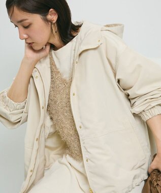 Green Parks ・ＥＬＥＮＣＡＲＥ　ＤＵＥ　ワイドマウンテンパーカー Ivory