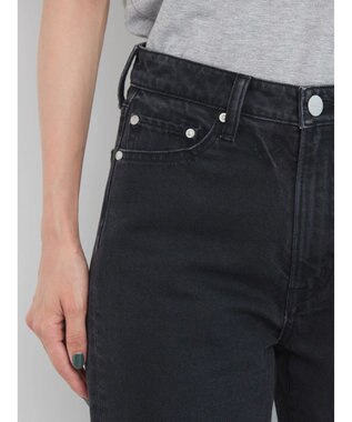 AMERICAN HOLIC マチ付きフレアデニム Black