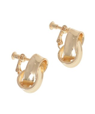 AMERICAN HOLIC メタルクロスイヤリング Gold