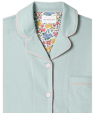 une nana cool 【綿100％】シルケットスムースパジャマ　MADE WITH LIBERTY FABRIC SX