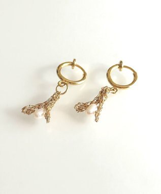 CASUMINO KINOMI pearl イヤリング gold