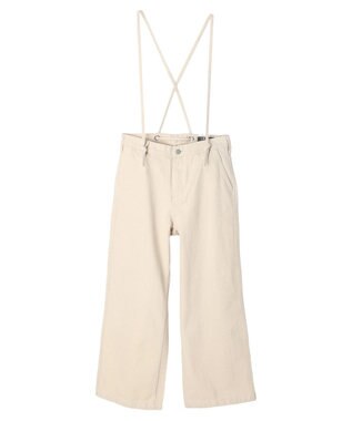 CRAFT STANDARD BOUTIQUE ２ｗａｙサロペットデニムパンツ Natural