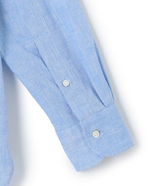 J.PRESS MEN 【WEB・一部店舗限定】リネンコットン シャツ/B.D サックスブルー系