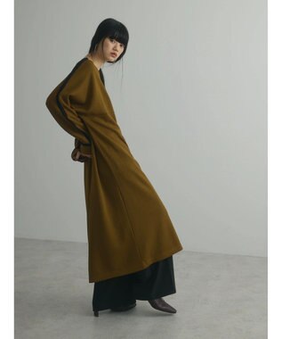 Green Parks armonia．ダンボール配色ワンピース Khaki