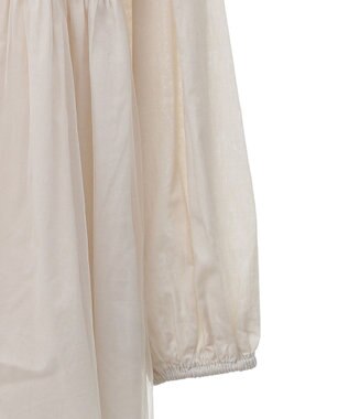 Green Parks 裾チュールレイヤードチュニック Beige