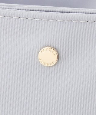 J.PRESS LADIES 【A4サイズ収納可】 ナイロン トート バッグ ライトグレー系