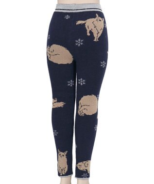 WACOAL あったかボトム 毛糸のパンツ ふんわりフィット 足首丈 レディース PPL757 /ワコール コン