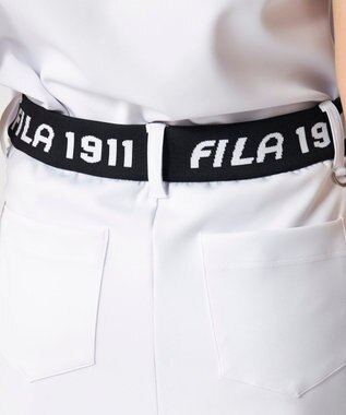 FILA GOLF／marie claire 【FILA GOLF】 ダンボールニットスカート ホワイト