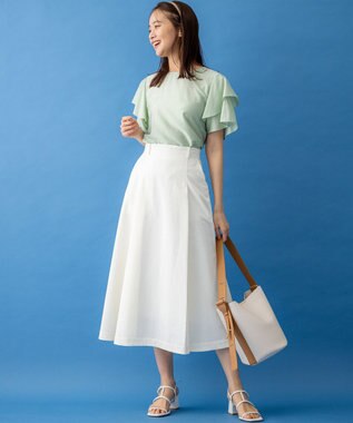 組曲 チノライク スカート アイボリー系