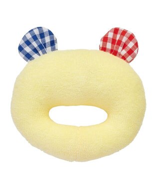 MIKI HOUSE HOT BISCUITS くまのお顔 ラトル 黄