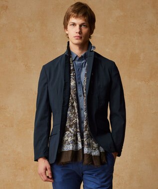 JOSEPH ABBOUD 【イタリア製・Holliday&Brown】マルチペイズリー ストール ダークブラウン系6