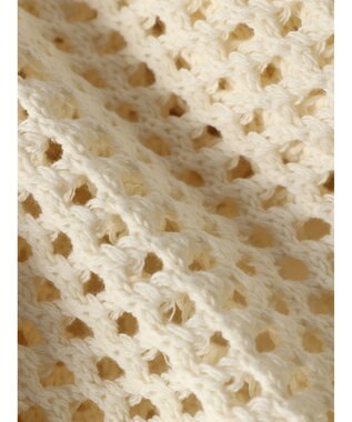 AMERICAN HOLIC 透かし編みニットカーディガン Ivory