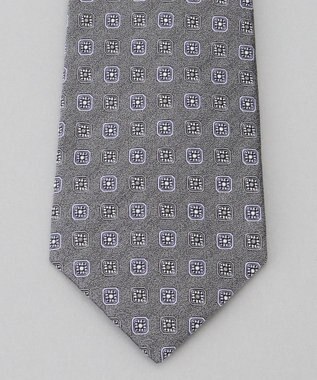 GOTAIRIKU GOTAIRIKU別注【日本製】シルク ネクタイ_小紋柄 ライトグレー系8