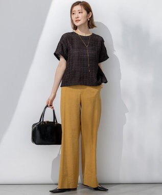 23区 【Oggi8月号掲載】ドロップ ラリエット ネックレス ゴールド系