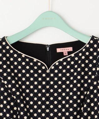 TOCCA 【洗える！】CLOVER STAMP ドレス ブラック系5