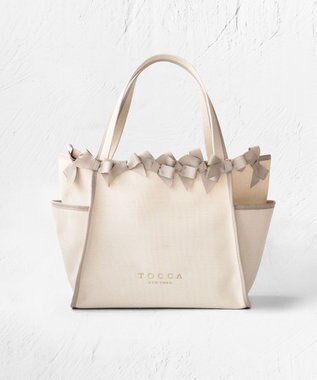 OCTUPLE RIBBON TOTE L トートバッグ L / TOCCA | ファッション通販